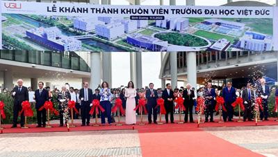 Khánh thành trường đại học Việt Đức hiện đại nhất Việt Nam tại Bình Dương
