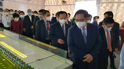 Thủ tướng Phạm Minh Chính dự lễ khởi công Khu công nghiệp VSIP 3 tại Bình Dương