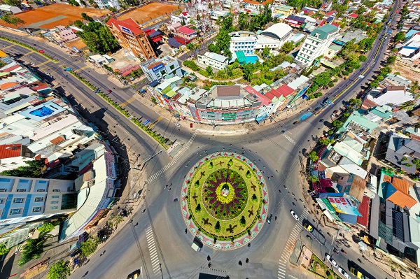 Hệ thống hạ tầng giao thông tại Bình Phước đang ngày càng được nâng cấp, hoàn thiện.