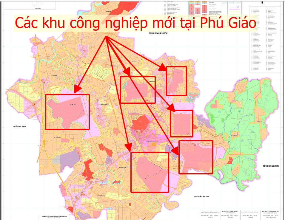 Quy hoạch đến 2030 Phú Giáo sẽ là thủ phủ khu công nghiệp mới của Bình Dương